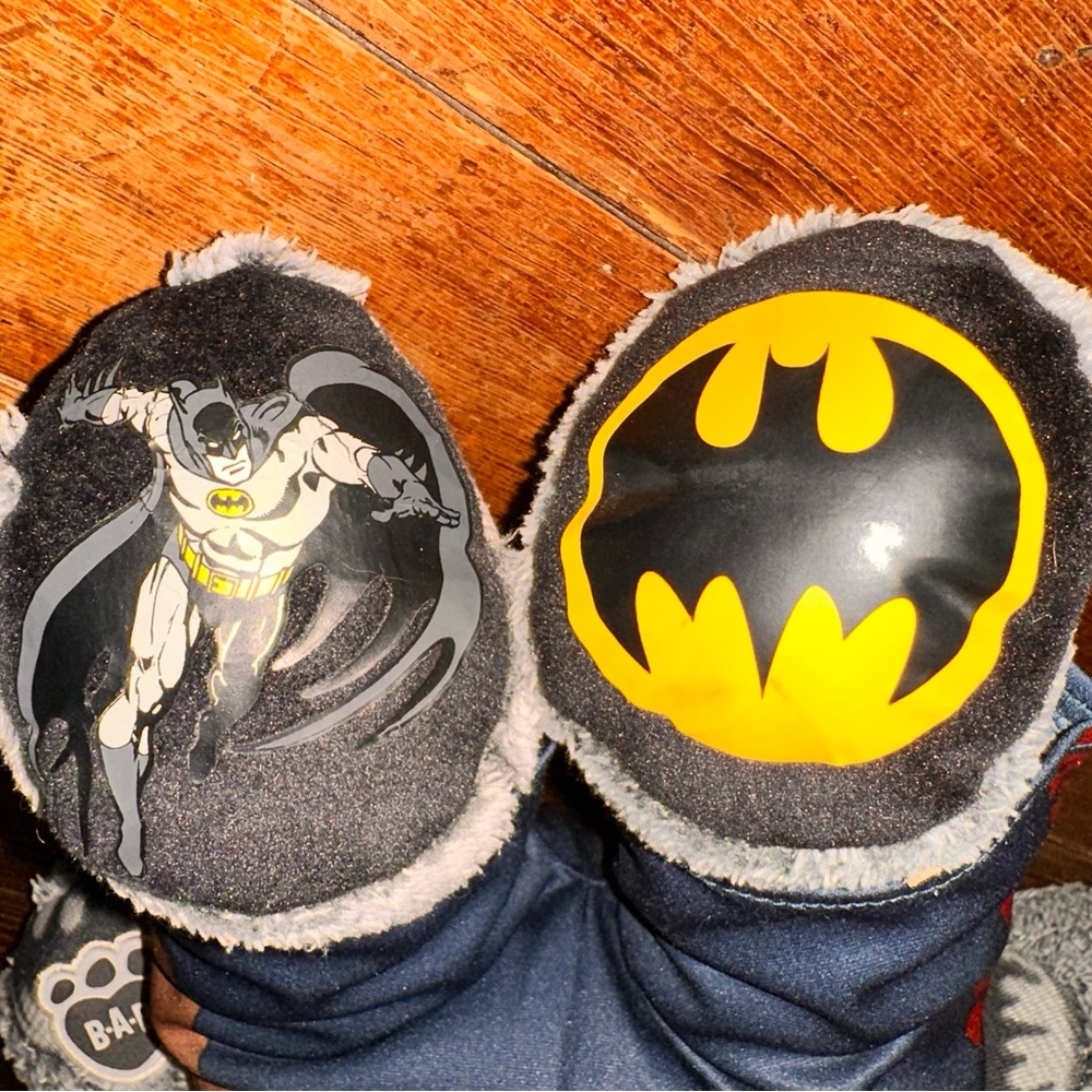 Build a Bear Batman Teddy Bear 2015 DC Comics With Han Solo Outfit - Picture 3 of 4